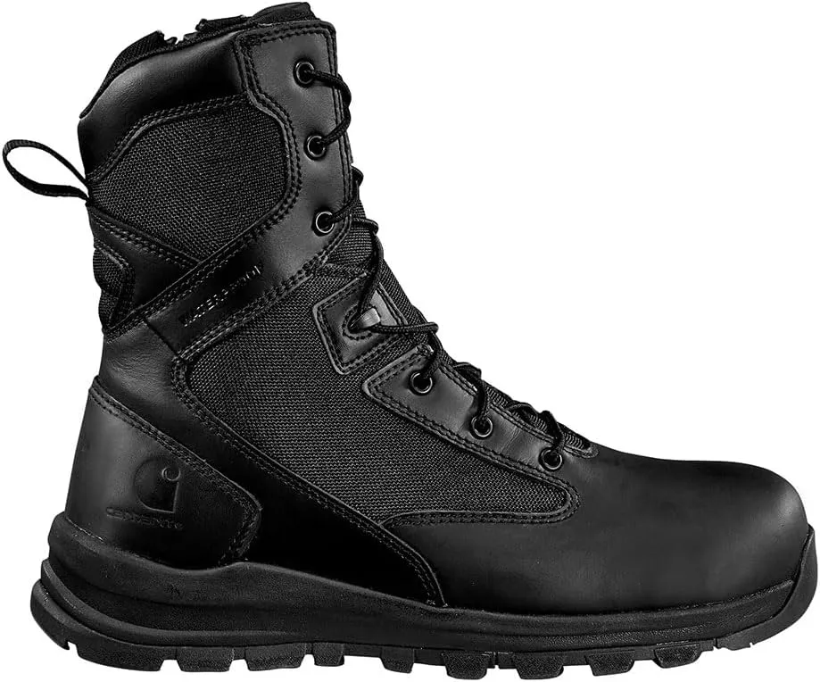 Carhartt Women's Gilmore Men's 8-inch Carbon Nano Toe Elec Waterproof 8" Side Zip Work Boot