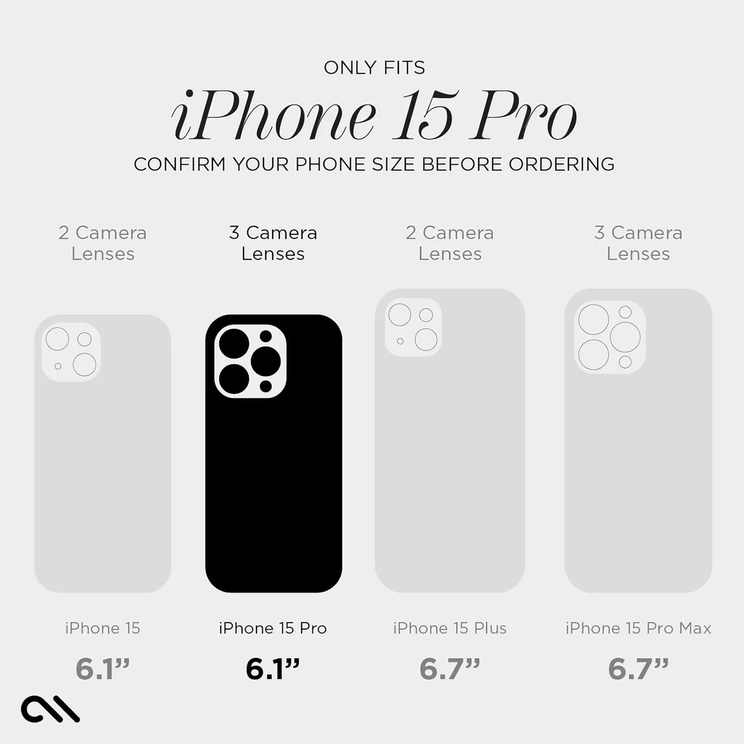 Case-Mate BLOX iPhone 15 Pro Case - Clear [12ft Drop Protection] [Compatible with MagSafe] [Anti Yellowing] Magnetic Bumper Cover with Edges for iPhone 15 Pro 6.1", Anti-Scratch, Shockproof, Slim