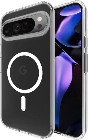 Case-Mate Google Pixel 9 Pro XL Case [6.8", 2024] [12ft Drop Protection] [Wireless Charging Compatible] Signature Clear Mobile Cover for Google Pixel 9 Pro XL - Anti-Yellowing, Anti-Scratch,Shockproof