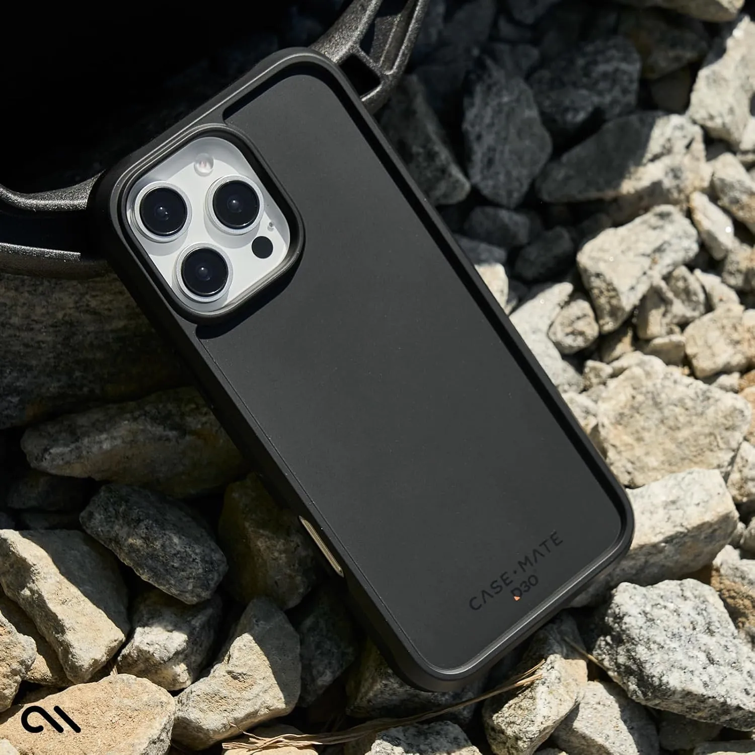 Case-Mate iPhone 16 Pro Max Case [Compatible with MagSafe] Tough Shockproof Phone Case with 16ft D3O Drop Protection - Premium Rugged Cover for iPhone 16 Pro Max - Black