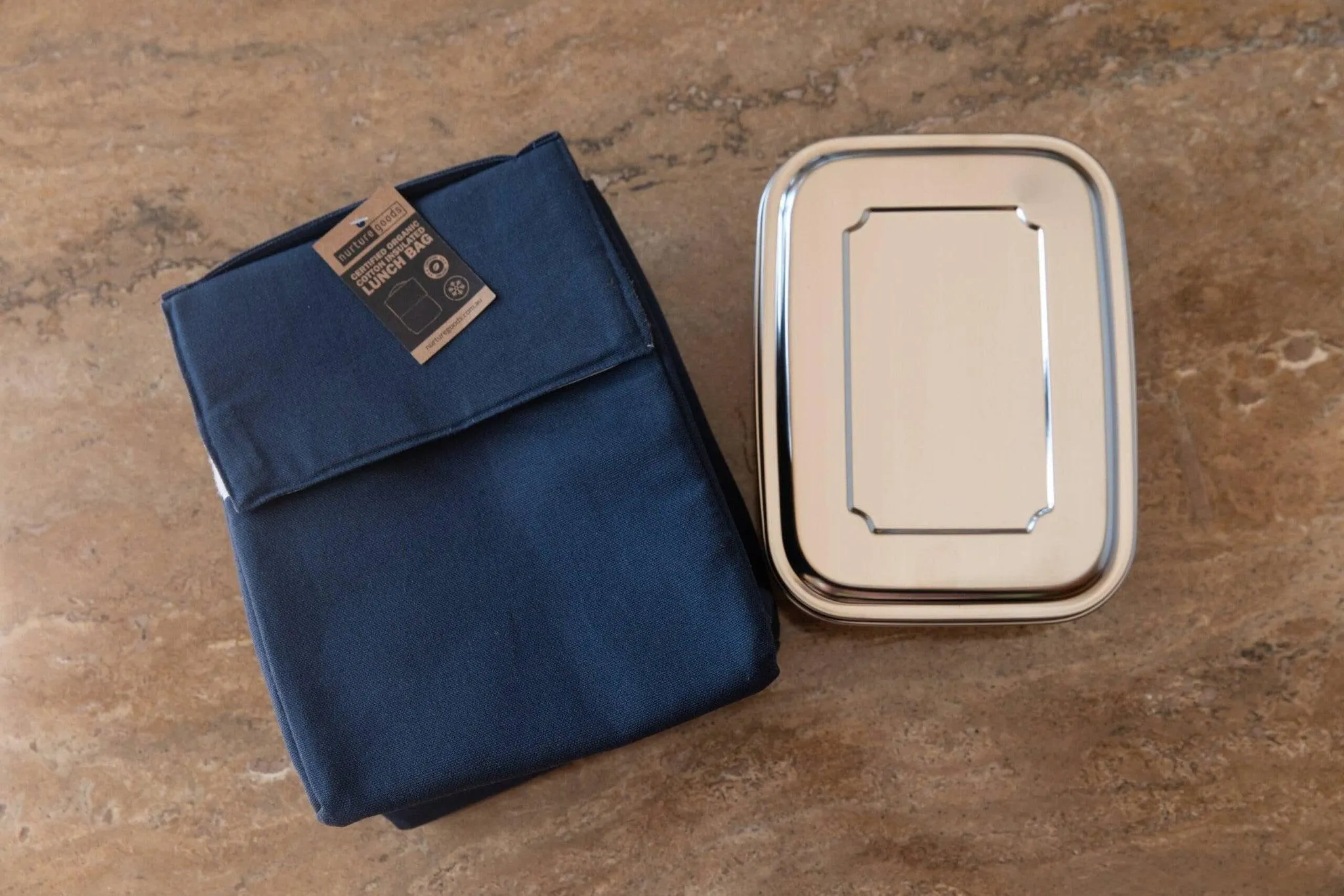 Certified Organic Insulated Lunch Bag
