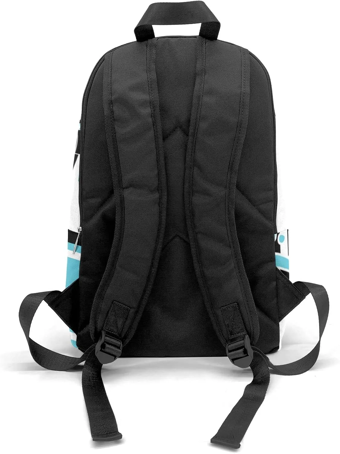 Cheerleader Blue Black Personalized Backpack for Teen Boys Girls,Custom Travel Backpack Bookbag Casual Bag Name Gift