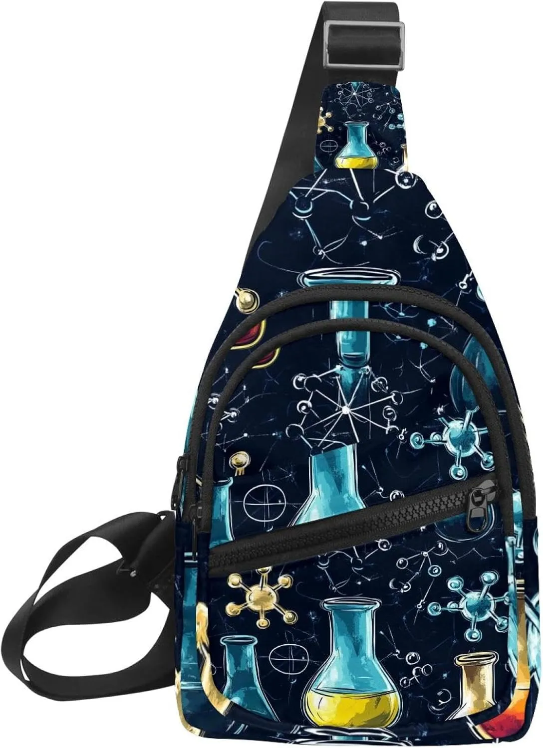 chemical and scientific (3) Sling Side, Crossbody Backpack
