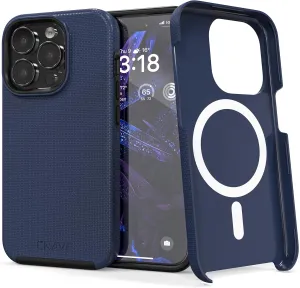 Crave Dual Guard for iPhone 15 Pro Case, Compatible with MagSafe Shockproof Protection Dual Layer Case for Apple iPhone 15 Pro (6.1") - Navy