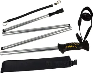 Creative Angler Hiking-Wading Staff with Neoprene Pouch. Helps Your Stability When Wading in Swift Water, Climbing River Banks or Walking on Land