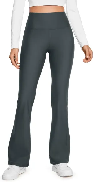 CRZ YOGA Womens Fleece Lined Flare Leggings 31" Bootcut Yoga Pants Tummy Control Winter Thermal Warm Soft Casual Lounge