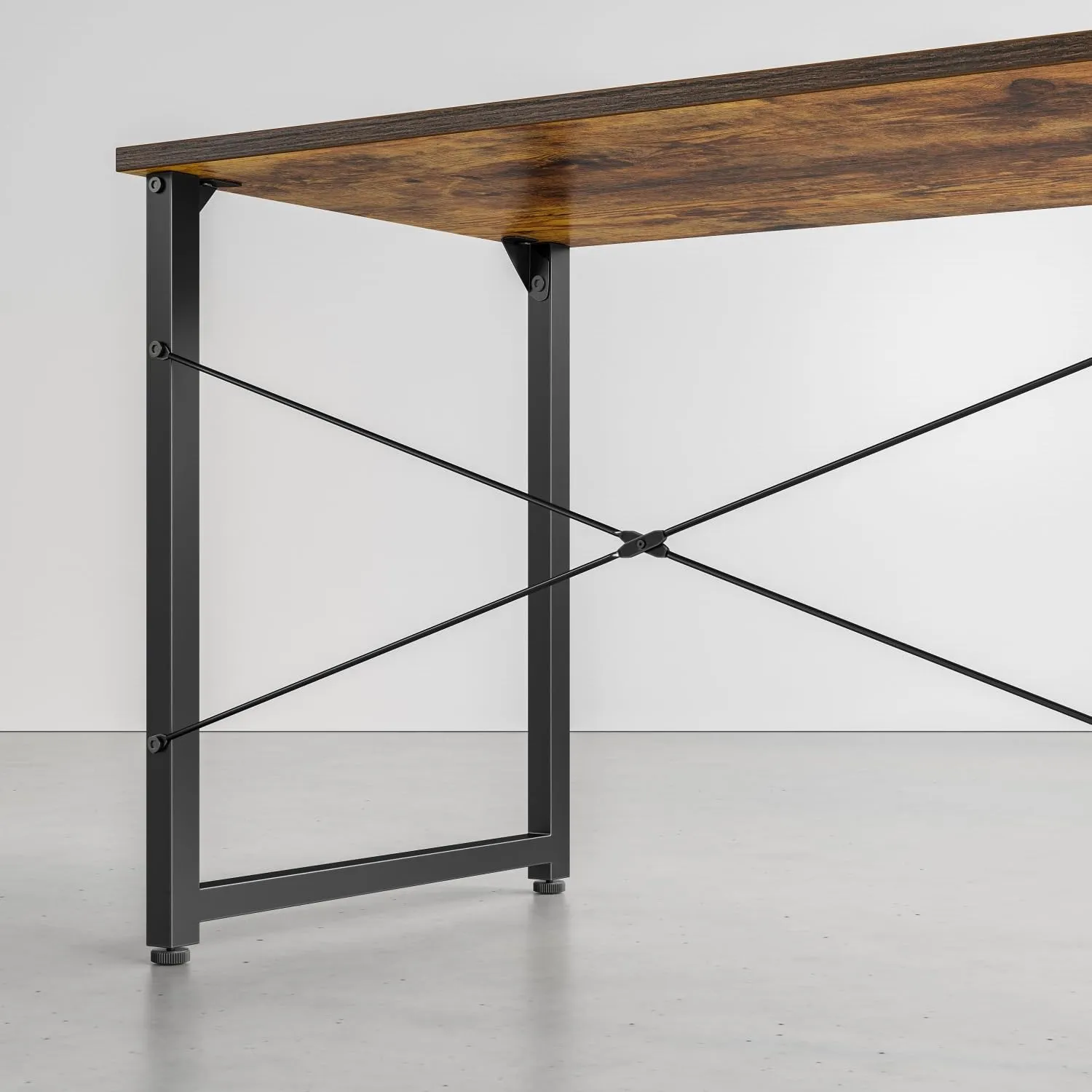 CubiCubi Computer Desk, 32 inch Small Home Office Desk for Small Spaces, Modern Simple Style for Home, Office, Study, Writing, Rustic Brown