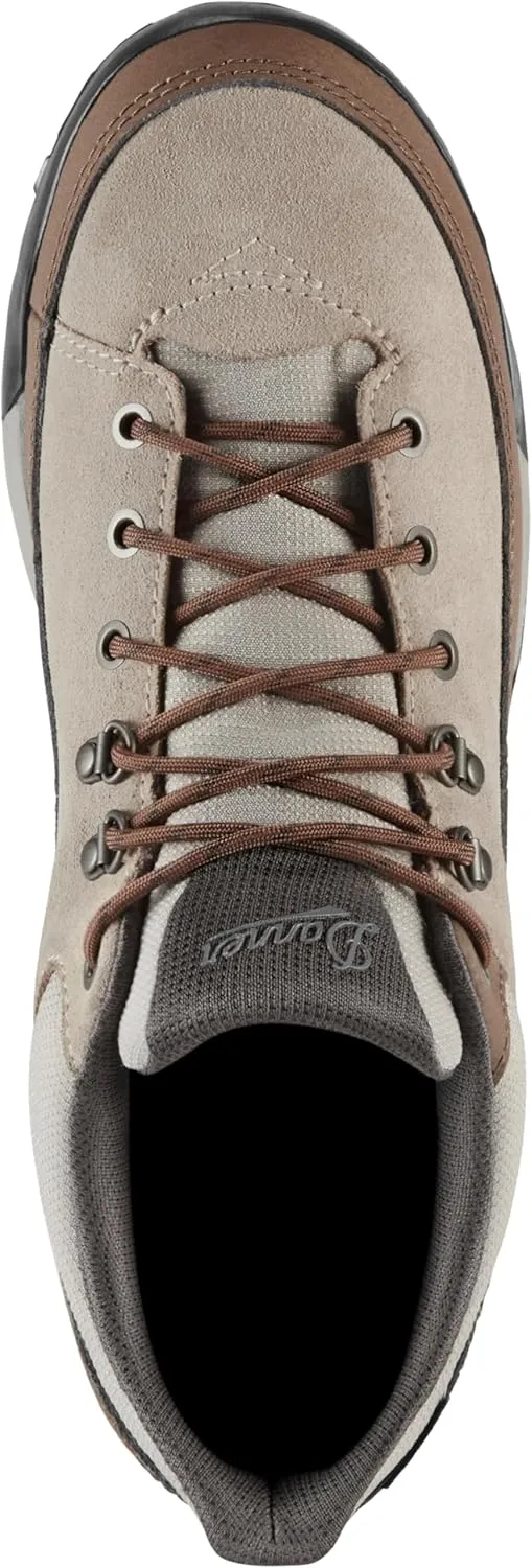 Danner Men's Panorama Low 4" Hiking Shoes - Waterproof Suede, Cushioned EVA Midsole, High-Traction Outsole, Ortholite Footbed