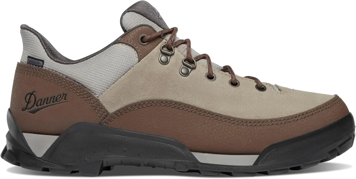 Danner Men's Panorama Low 4" Hiking Shoes - Waterproof Suede, Cushioned EVA Midsole, High-Traction Outsole, Ortholite Footbed
