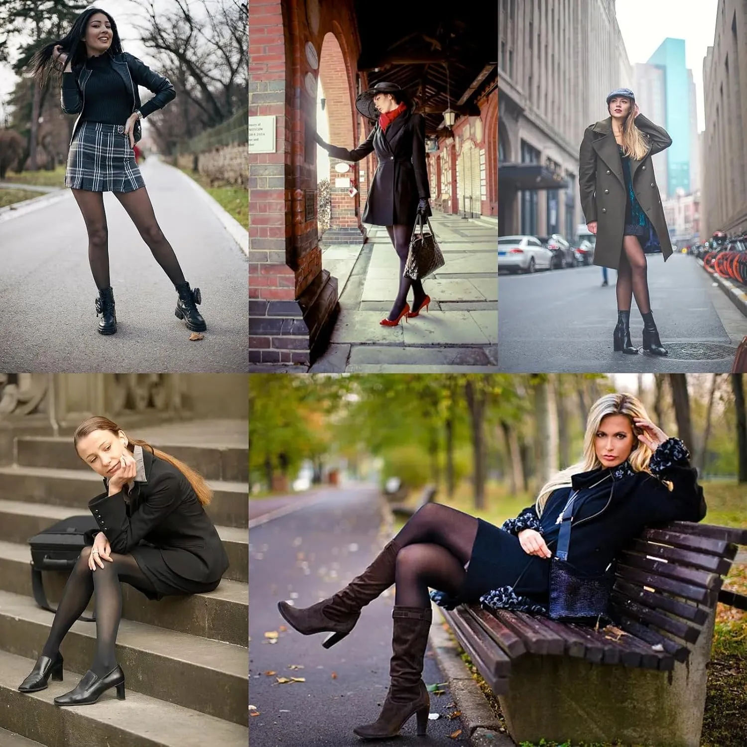 Darkterror Fleece Lined Tights Women, Warm Fleece Lined Leggings Women, Thermal Fleece Leggings for Winter
