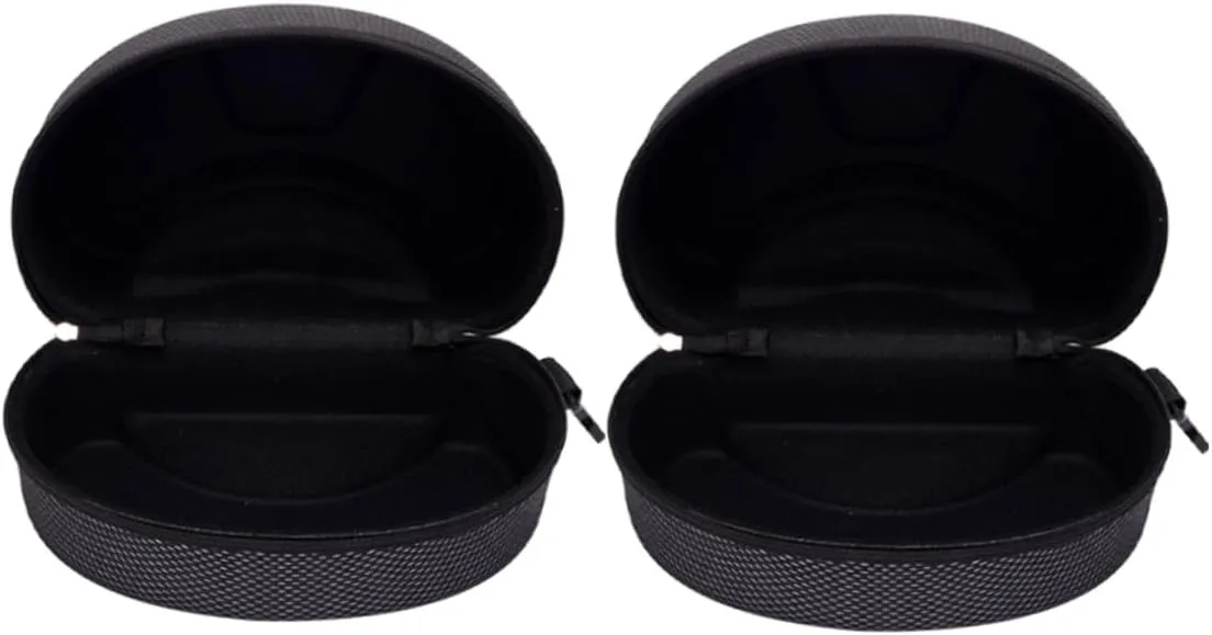 DECHOUS Snowmobile Goggle Case Motorcycle Glasses Storage Bag 2pcs Hard Case Ski Goggle Storage Eyewear Organizer