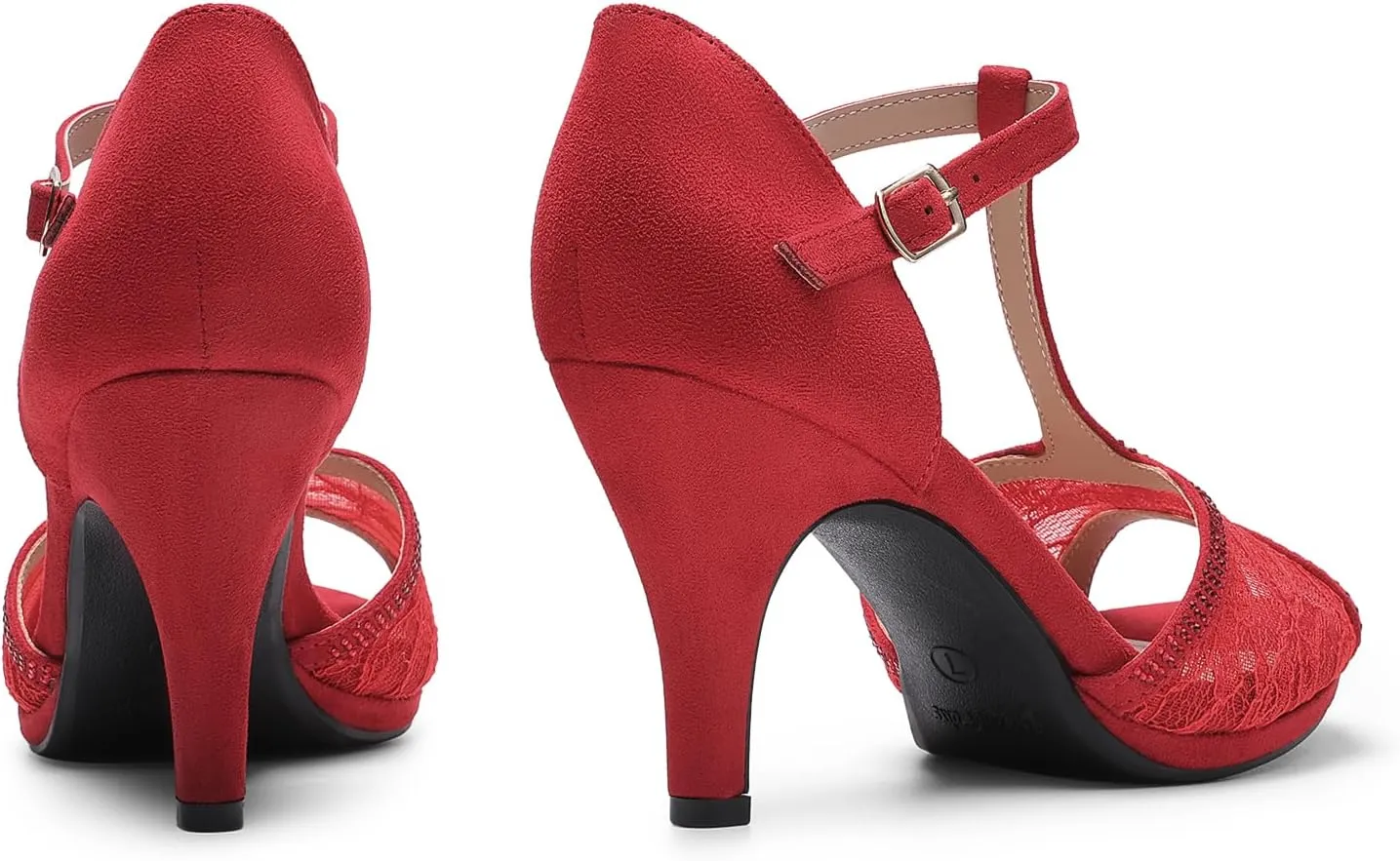 DREAM PAIRS Women's Fashion Stilettos Open Toe Pump Heel Sandals