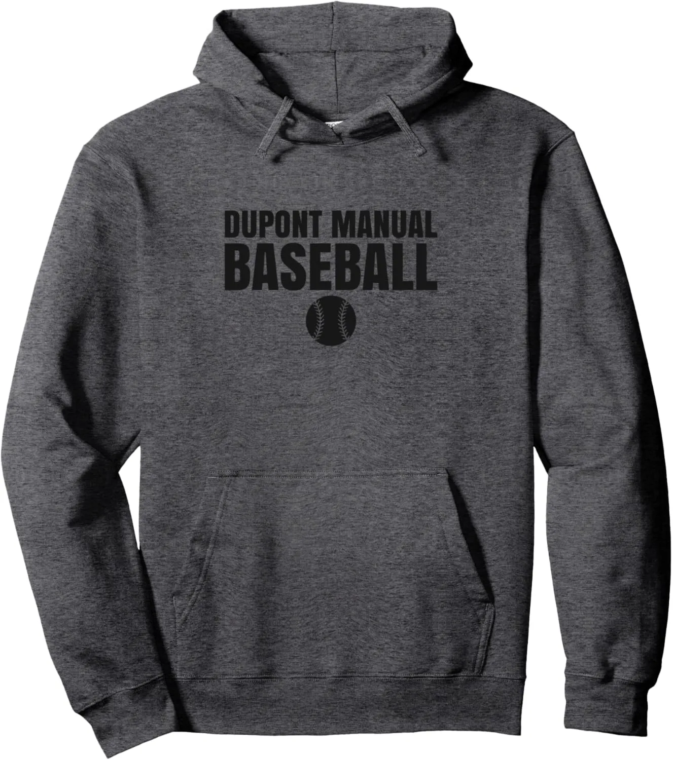 Dupont Manual High School Baseball Pullover Hoodie
