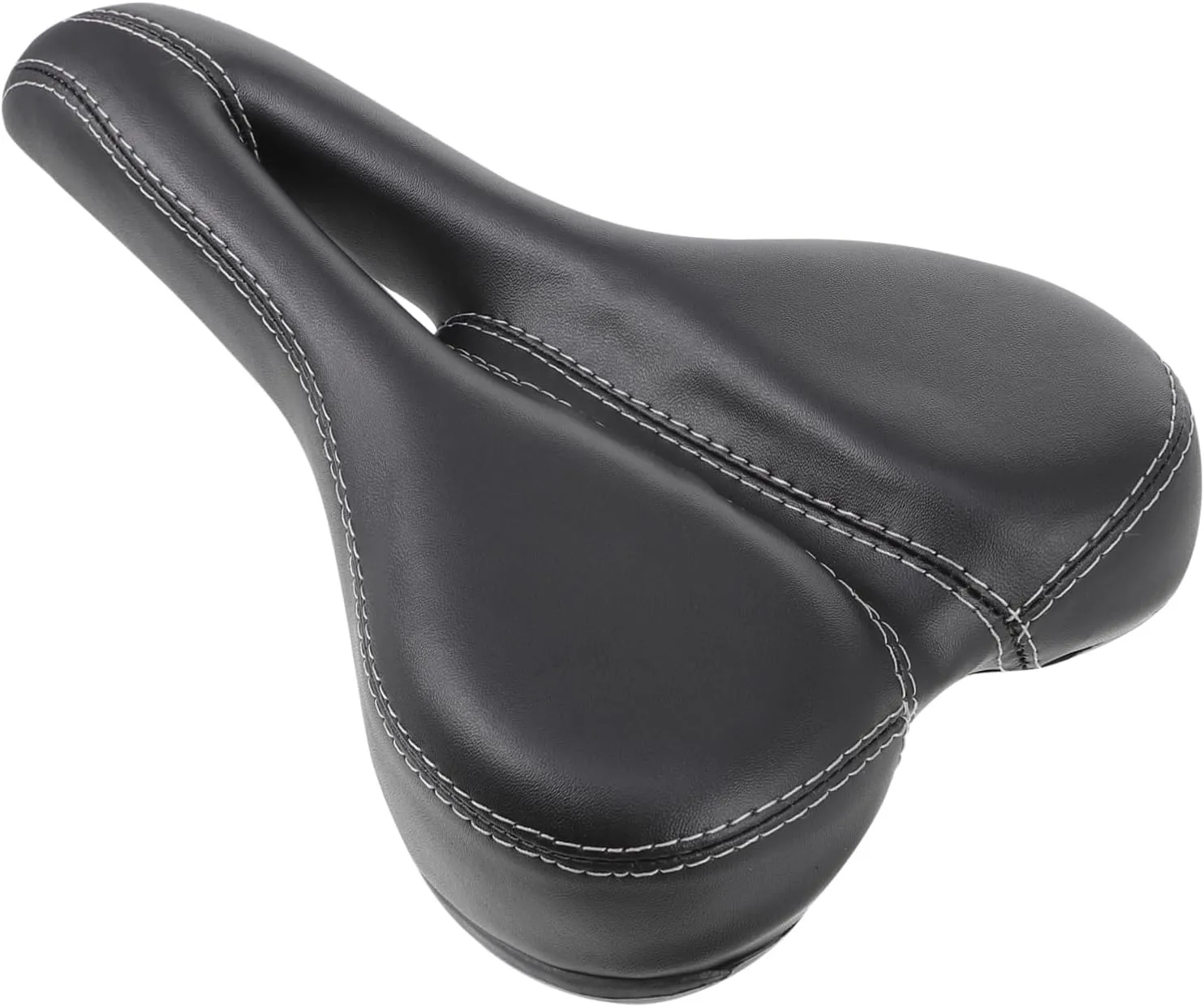 Durable Bike Cushion Breathable Vibration Reduction Saddle for Enhanced Comfort Ergonomic Design Replacement for Standard Bicycles for Long Rides and Casual