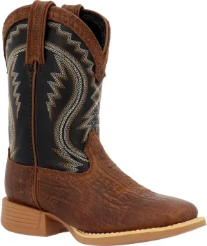 DURANGO Boy's DBT0237Y Boots, Acorn and Black Onyx, 5 Big Kid