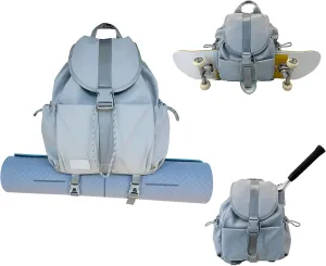 EKE Gym Laptop Yoga Tennis Backpack Sport Gift Versatile for Travel Commuting Swim Skateboard Badminton Casual Waterproof Women Men