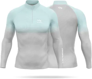 Elemento Long Sleeve Rash Guard T-Shirt with UV Sun Protection for Surfing, Fishing, Swimming, Hiking, Cycling, Active Wear