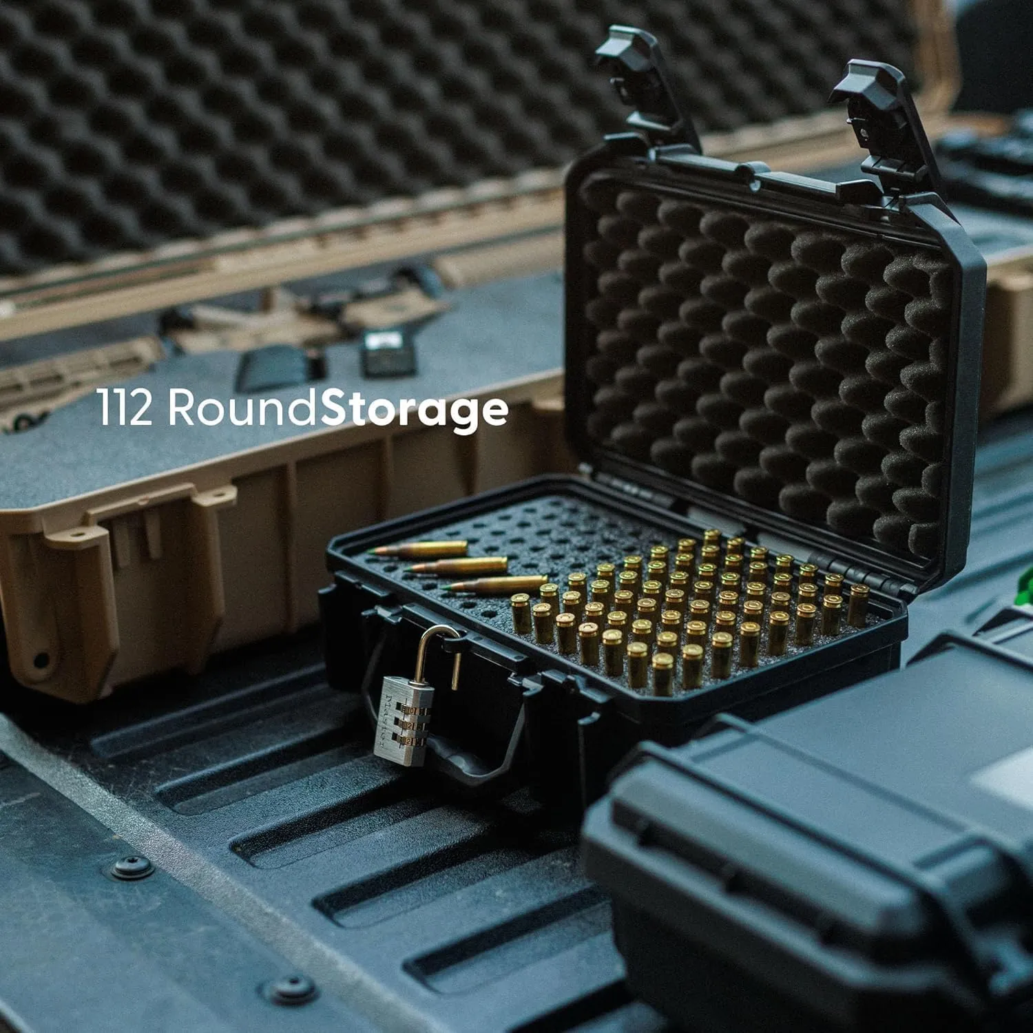 Evergreen Rifle Ammo Cases - Multiple Options - Compatible with 223, 5.56, 300 BLK, 7.62/43 Win, 6.5 Creedmoor, 30-06 / 12GA, 16GA, 20GA / 7.62, 30-06, 308 Win / 338 Lapua