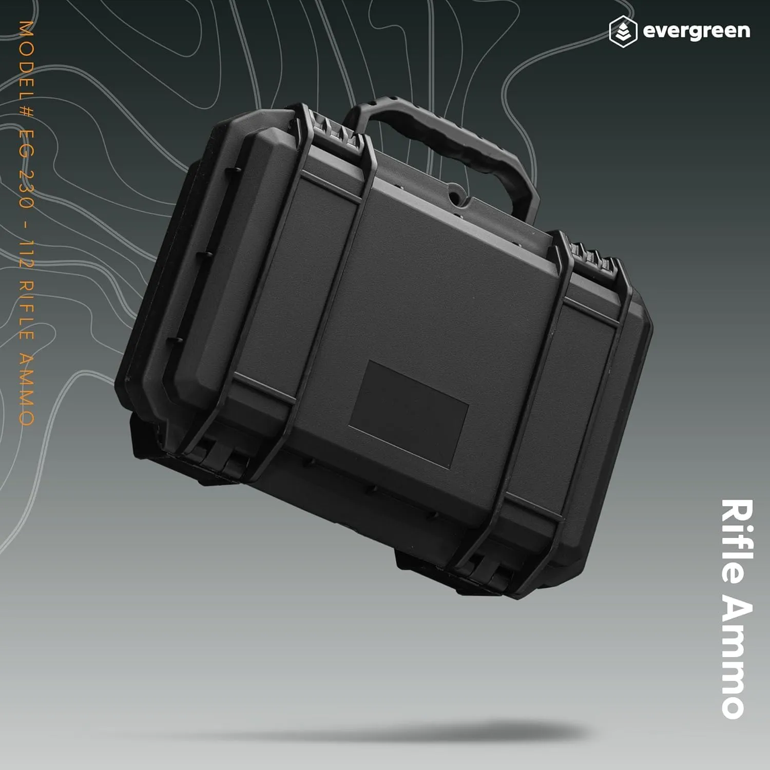 Evergreen Rifle Ammo Cases - Multiple Options - Compatible with 223, 5.56, 300 BLK, 7.62/43 Win, 6.5 Creedmoor, 30-06 / 12GA, 16GA, 20GA / 7.62, 30-06, 308 Win / 338 Lapua