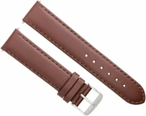 Ewatchparts 20mm Smooth Leather Watch Band Strap Compatible With Omega Seamaster Planet Ocean Light Brown