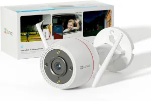 EZVIZ Two-Way Call 2.5K Outdoor Cameras for Home Security Outside, WiFi Surveillance Camera, No Subscription with Color Night Vision, IP67 Waterproof, Motion Detection, Custom Voice Alerts, Alexa