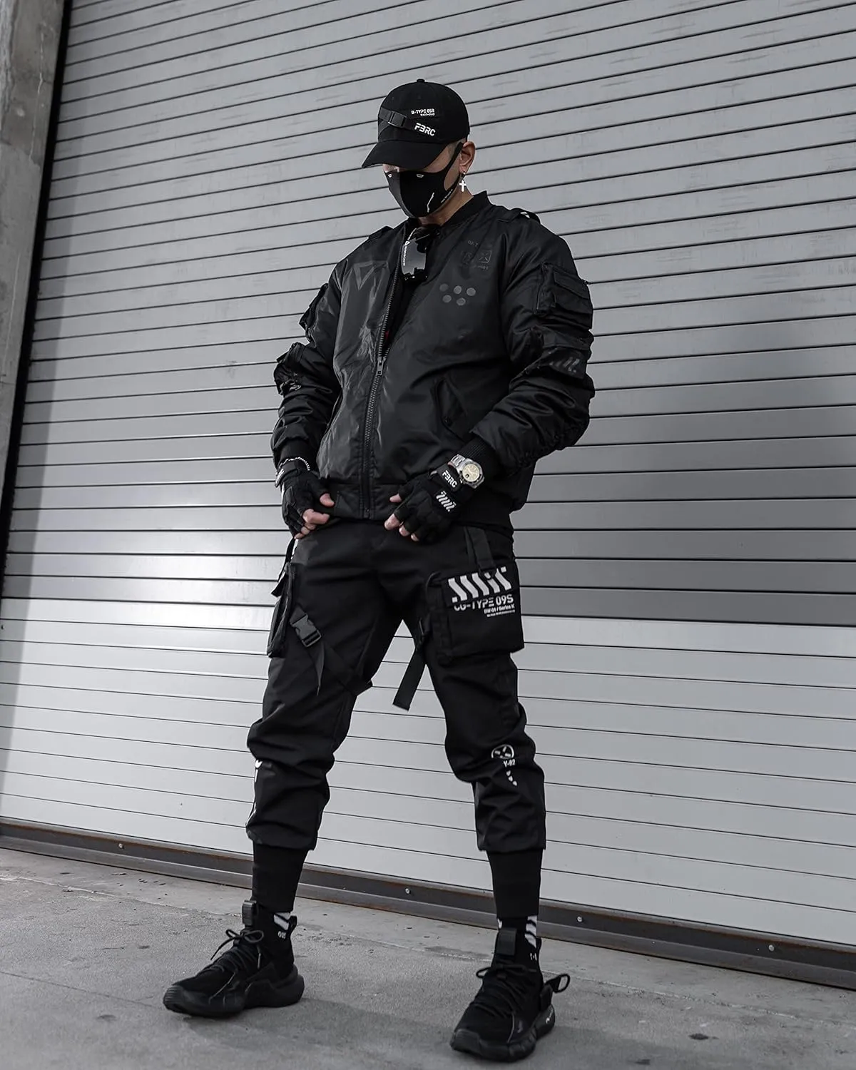 Fabric of the Universe Techwear Graphic Fashion Bomber Jacket