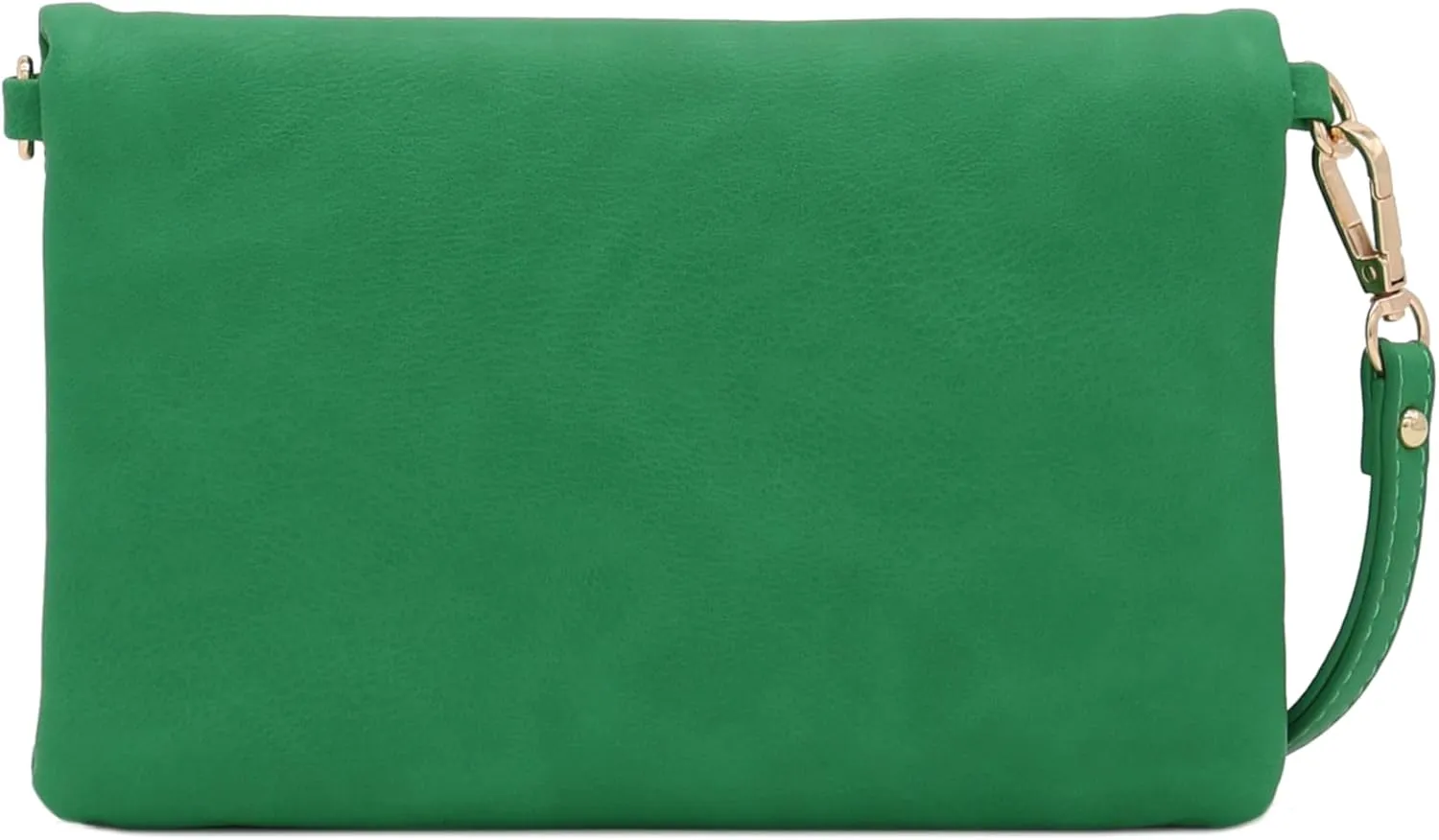 FashionPuzzle Envelope Wristlet Clutch Crossbody Bag with Chain Strap