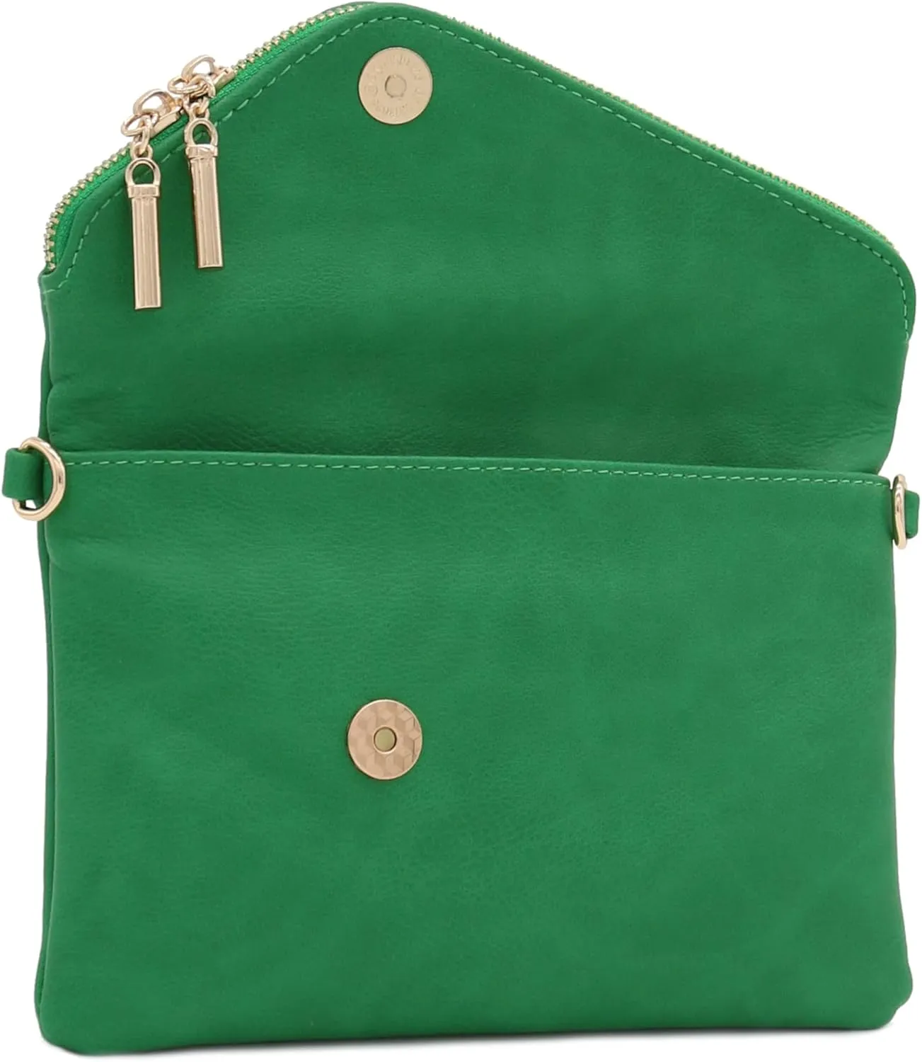 FashionPuzzle Envelope Wristlet Clutch Crossbody Bag with Chain Strap