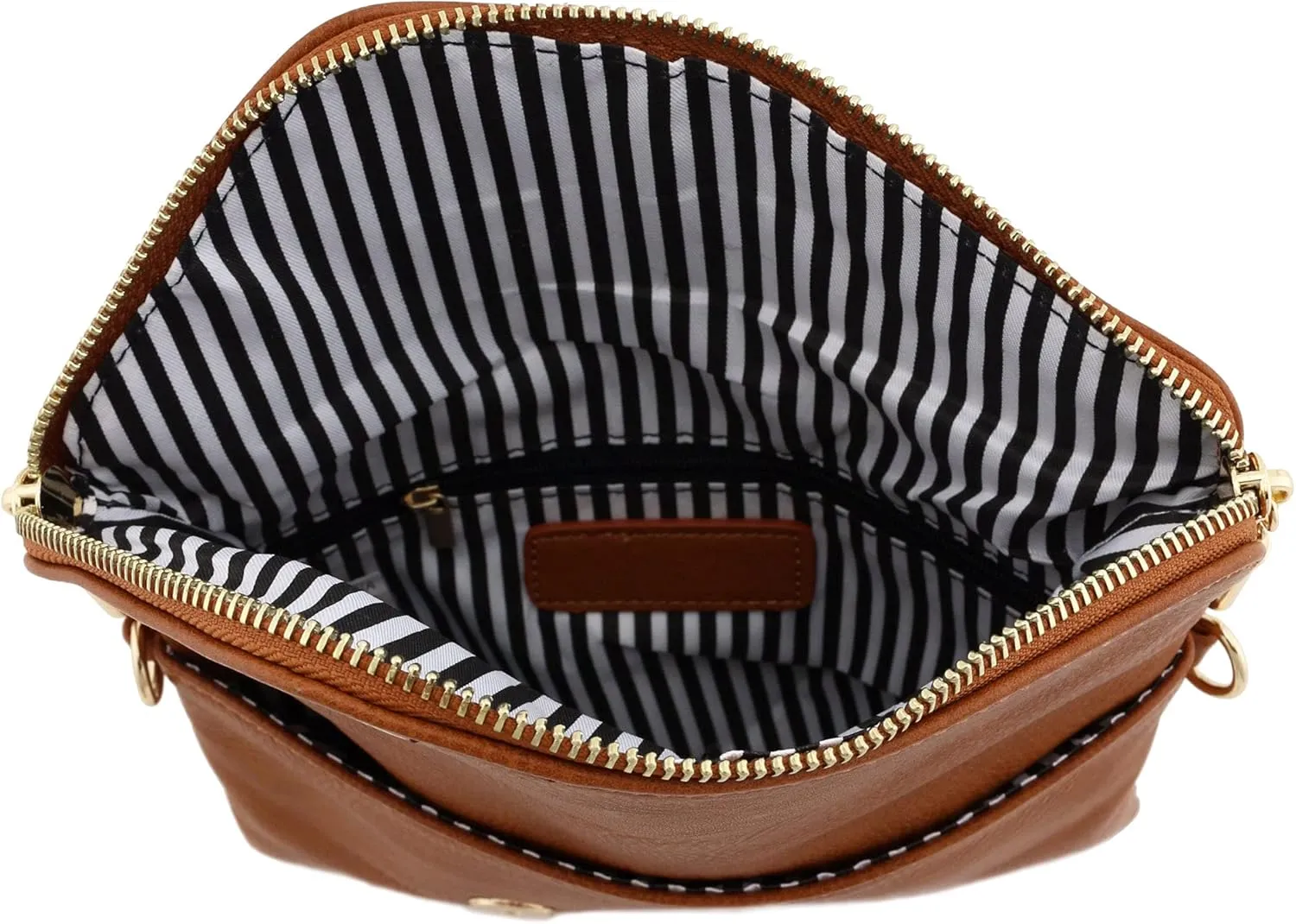 FashionPuzzle Envelope Wristlet Clutch Crossbody Bag with Chain Strap