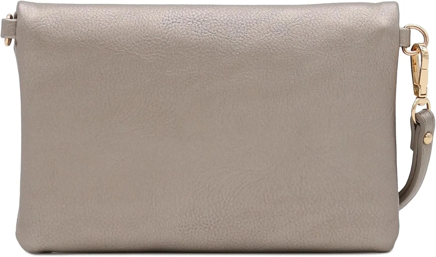 FashionPuzzle Envelope Wristlet Clutch Crossbody Bag with Chain Strap