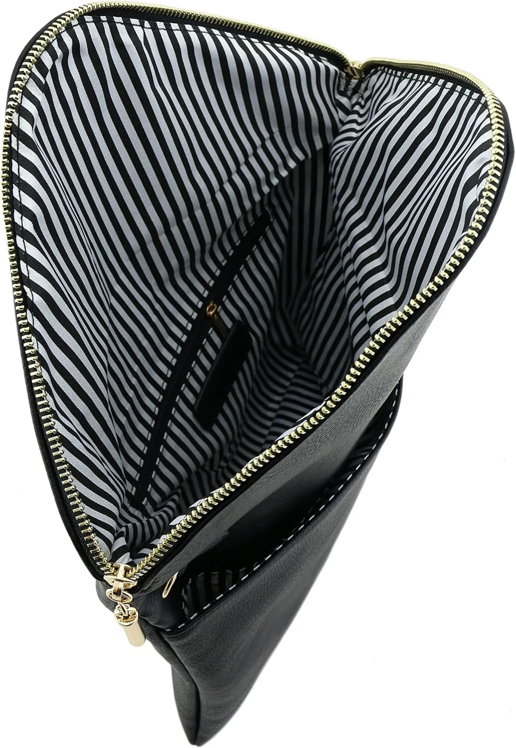 FashionPuzzle Oversized Envelope Clutch Evening Bag with Chain Strap