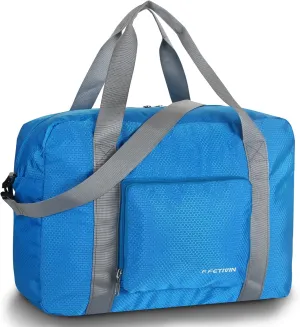 F.FETIVIN Personal item travel bag 18x14x8 for Spirit Airlines Lightweight carry on duffle bag waterproof for Gym,Sports,Vacation(Blue)
