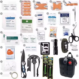 First aid Survival kit