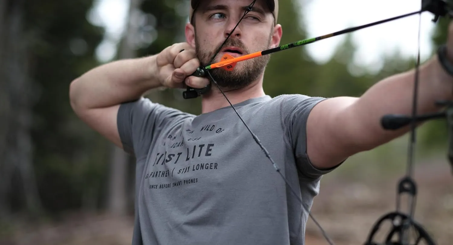 First Lite Men's Aerowool Tech Tee - Durable Merino Wool T-Shirt