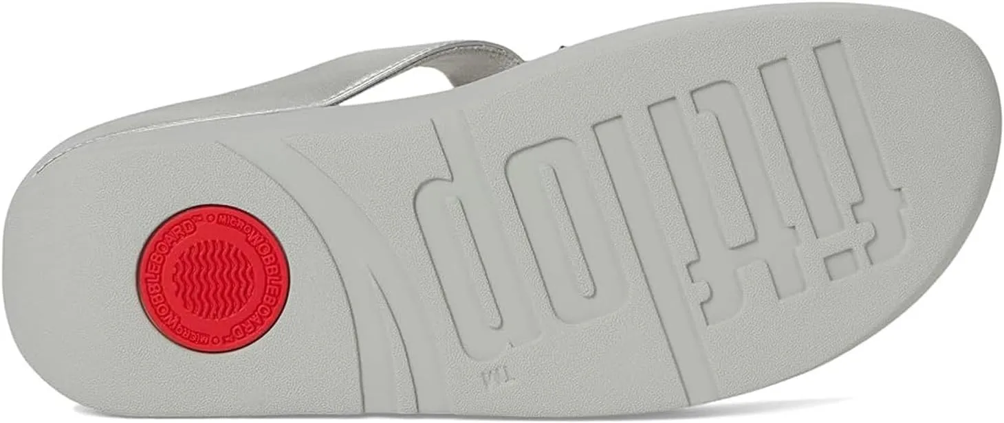 FitFlop Women's Fino Bauble-Bead Toe-Post Sandals Wedge