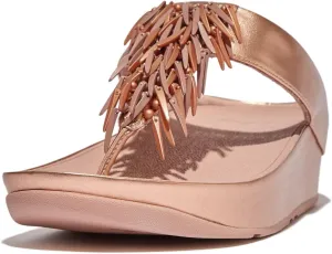 FitFlop Women's Rumba Beaded Toe-Post Sandals
