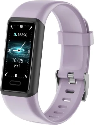 Fitness Tracker, Fitness Watches for Men Women with 24/7 Heart Rate Monitor Sleep Tracker Step/Calorie Counter Stopwatch Pedometer IP68 Waterproof