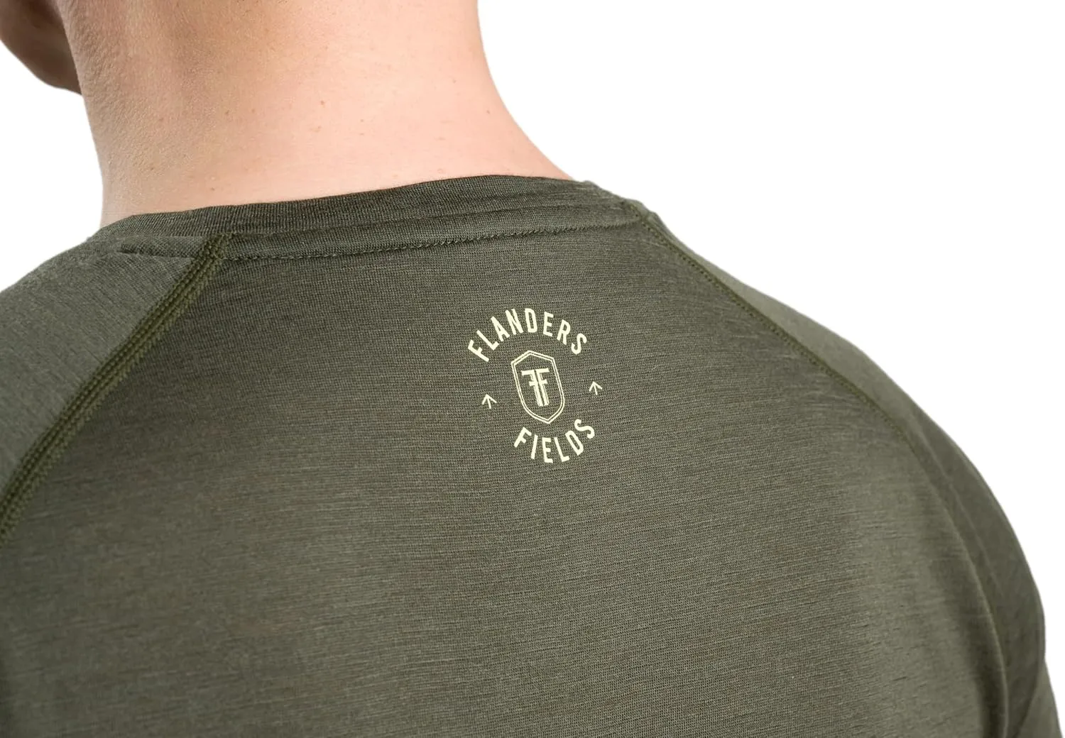 Flanders Fields Outdoor Merino Wool T-Shirt – Lightweight & Durable | Quick-Dry, Moisture-Wicking, Odor Resistant