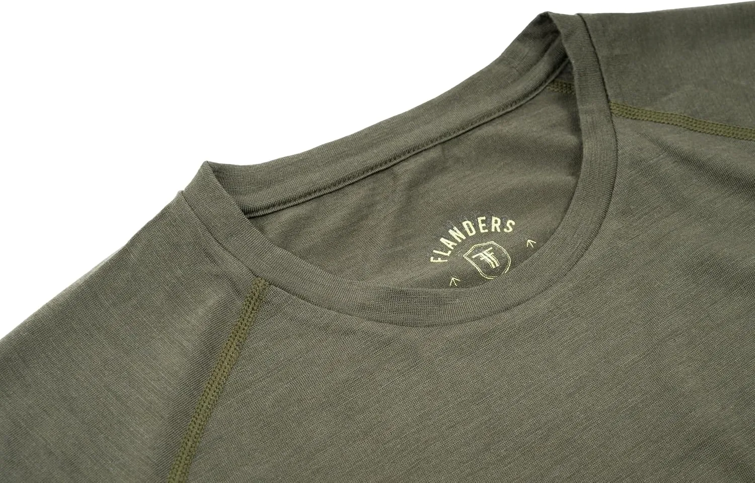 Flanders Fields Outdoor Merino Wool T-Shirt – Lightweight & Durable | Quick-Dry, Moisture-Wicking, Odor Resistant