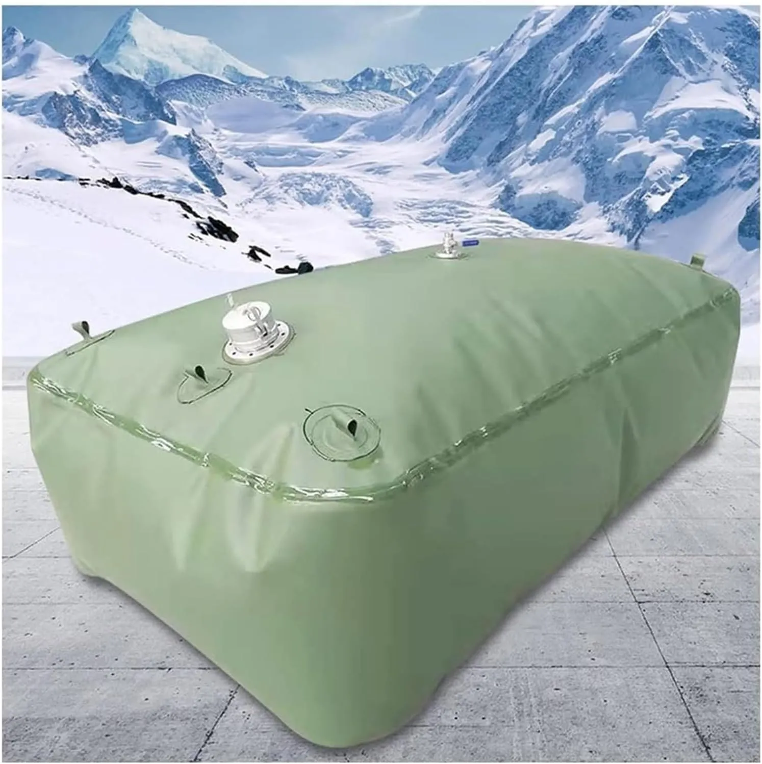 Foldable Water Jerry Can Collapsible Water Container, Leakproof/Water Proof PVC Water Storage Bag, Pressure Resistant Water Tank For Outdoor Transport S Resistant