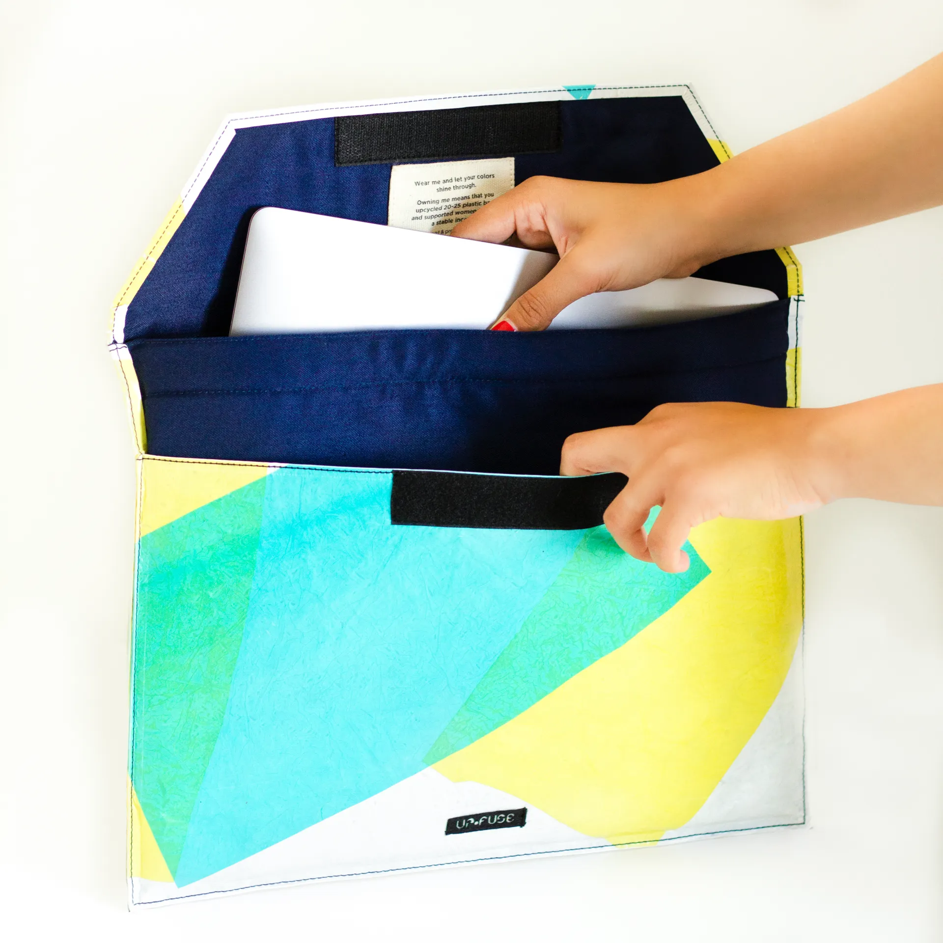 Folder Laptop Sleeve - Lime