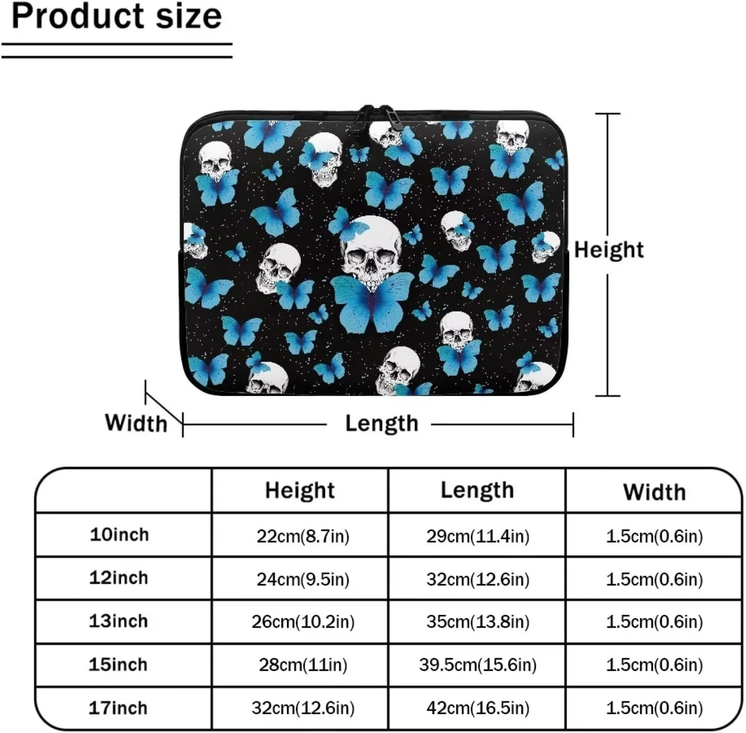 FOR U DESIGNS Laptop Bag Large Capacity Computer Tote Bag for Office Work Business Briefcase 10 Inch