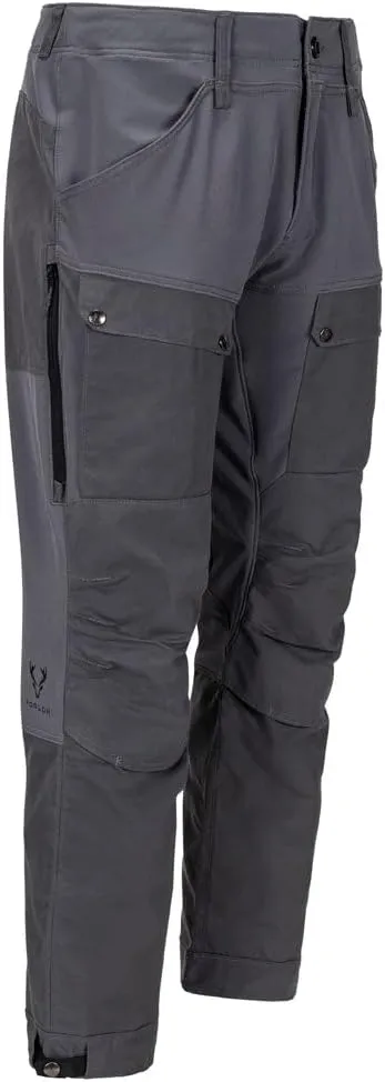 FORLOH Men's BTM Pro Pant - Ultimate Upland Brush Pants | Water Resistant | Hiking, Hunting | Wax Ripstop Fabric