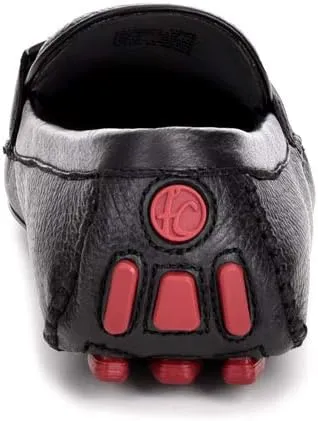 FRANCO CUADRA Men's Driver in Genuine Deer Leather Black 11