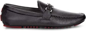 FRANCO CUADRA Men's Driver in Genuine Deer Leather Black 11