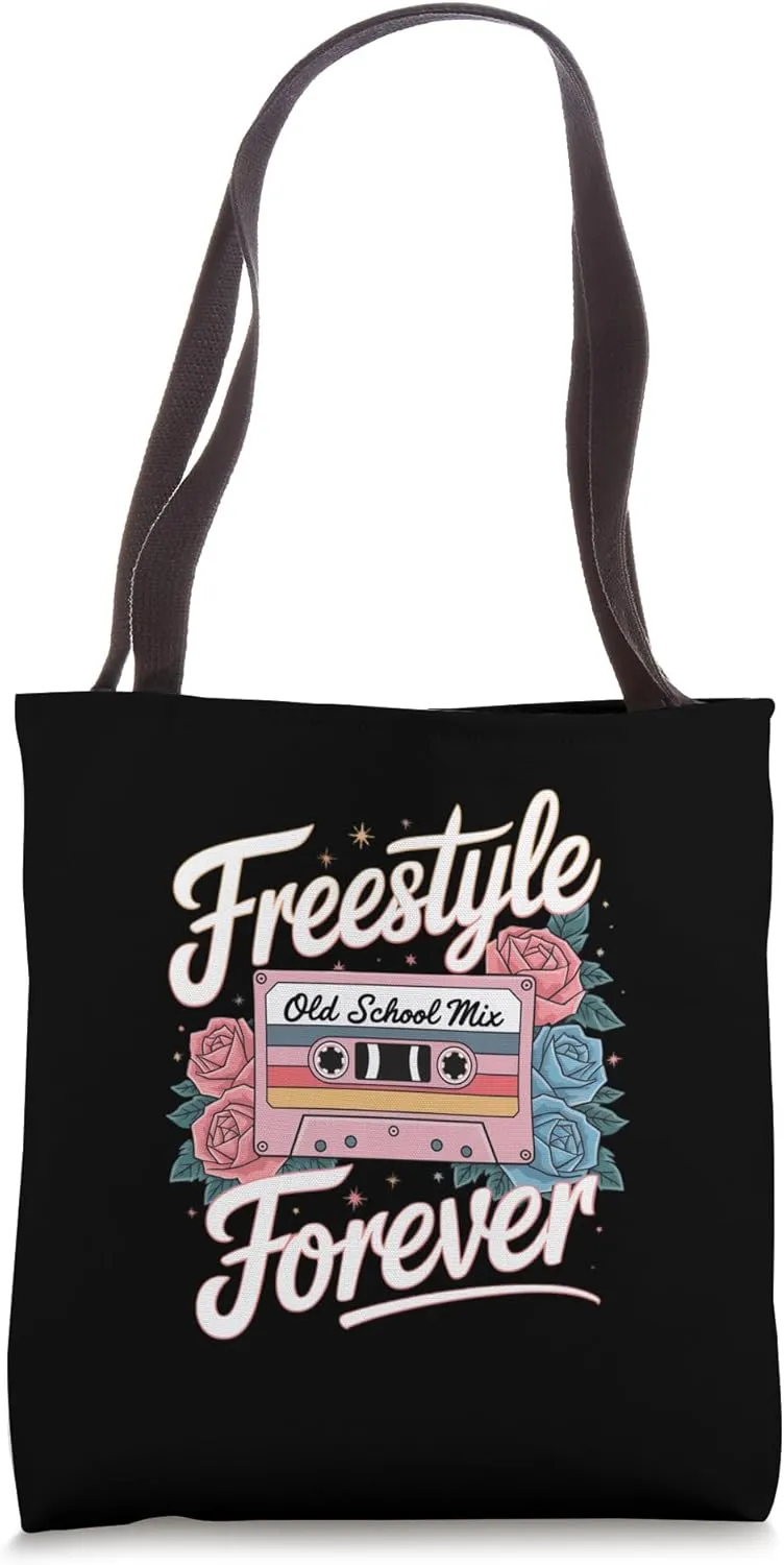 Freestyle Forever Old School Mix Retro Tote Bag