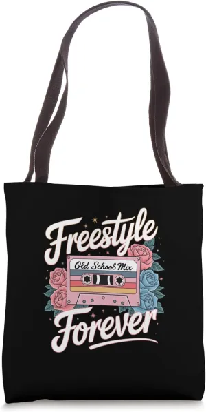 Freestyle Forever Old School Mix Retro Tote Bag