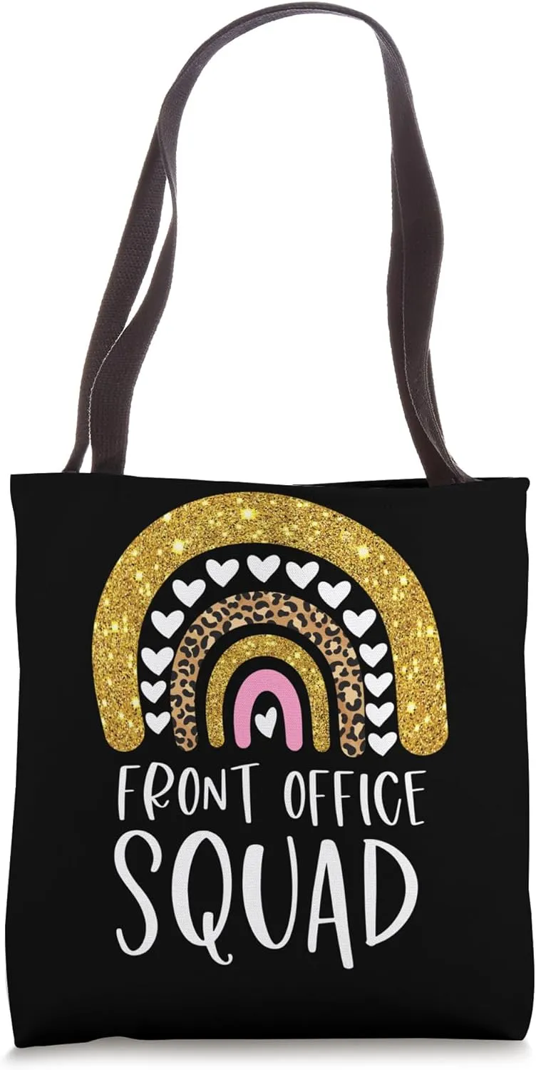 Front Office Squad Attendance Clerk School Attendance Clerk Tote Bag