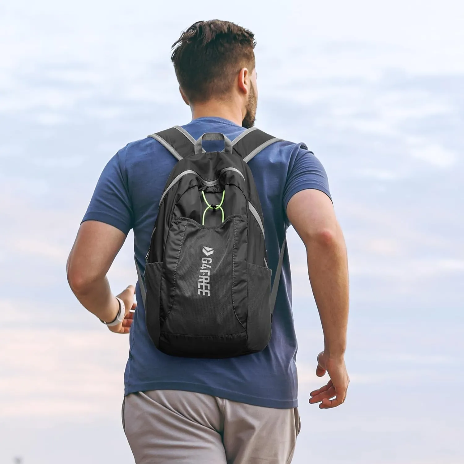 G4Free 24L Lightweight Packable Hiking Backpack Small Sport Travel Daypack Water Resistant for Women Men
