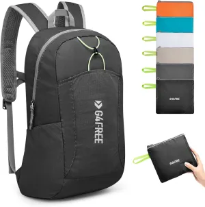 G4Free 24L Lightweight Packable Hiking Backpack Small Sport Travel Daypack Water Resistant for Women Men